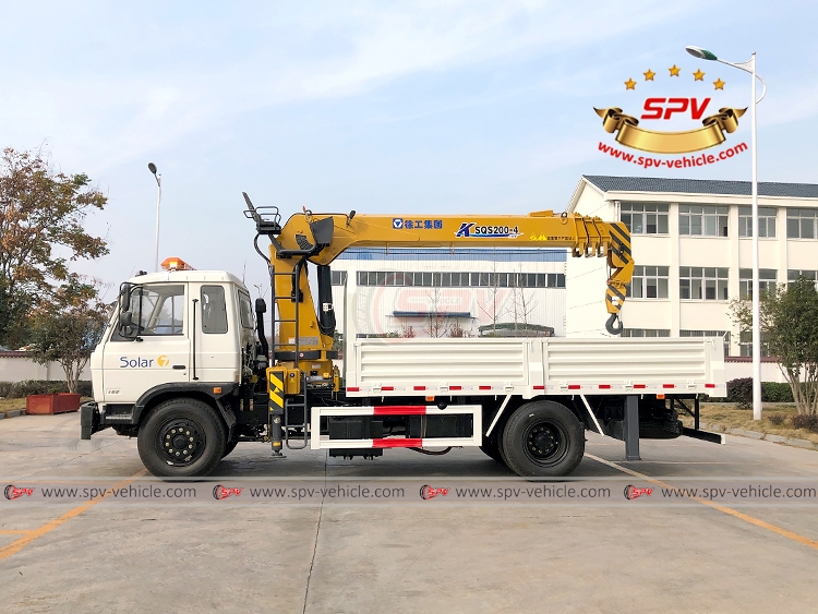 8 Tons Telescopic Crane Truck Dongfeng - LS 8 Tons Telescopic Crane Truck Dongfeng - LS